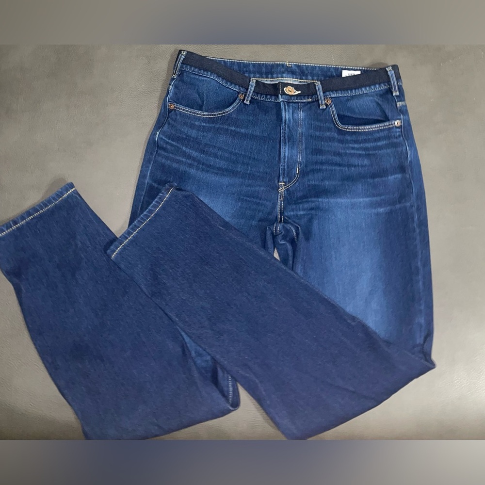 Edwin – ME517 Dark Wash Straight Leg Jeans
Size: L | Straight Leg, Deep Indigo